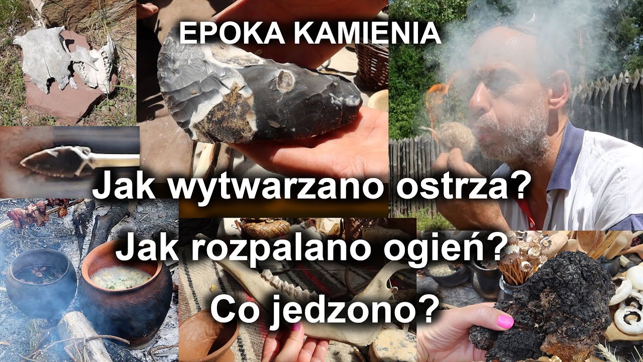11 Krzemionkowskie Spotkania z Epoką Kamienia. Jak rozpalano ogień, wyrabiano narzędzia, co jedzono?