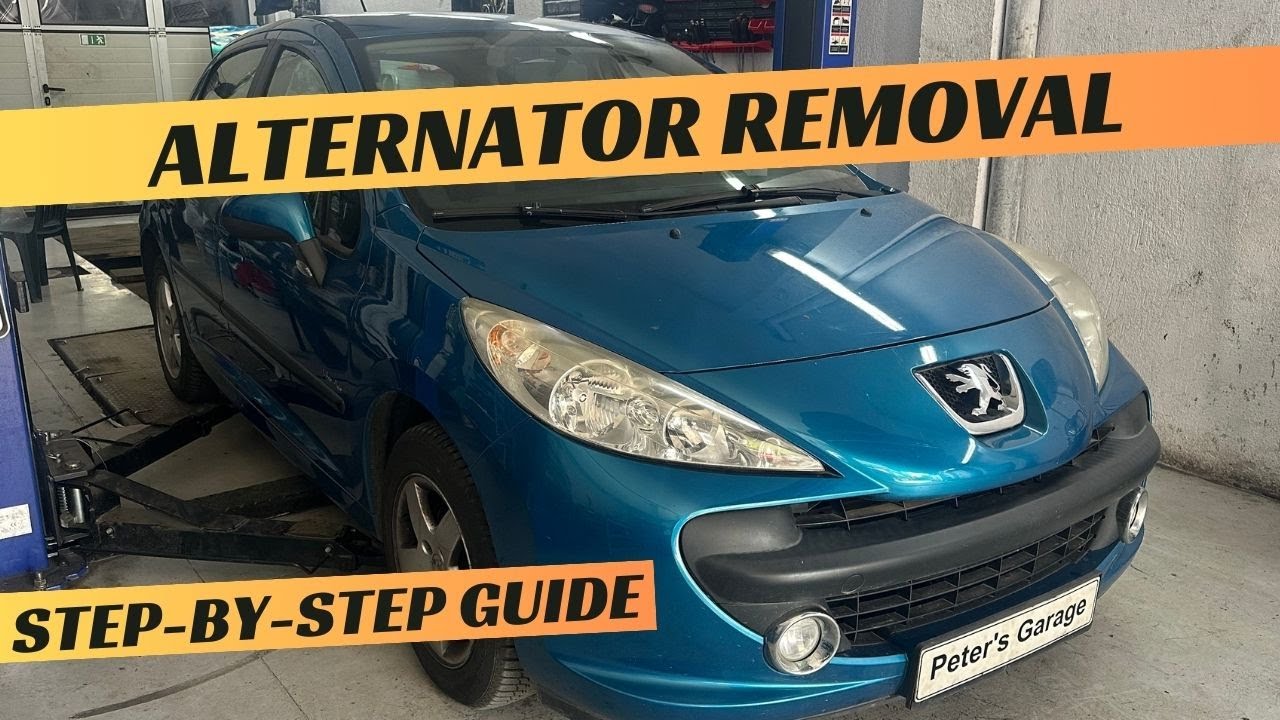 Замена генератора Peugeot 207 1.6i TU5JP4