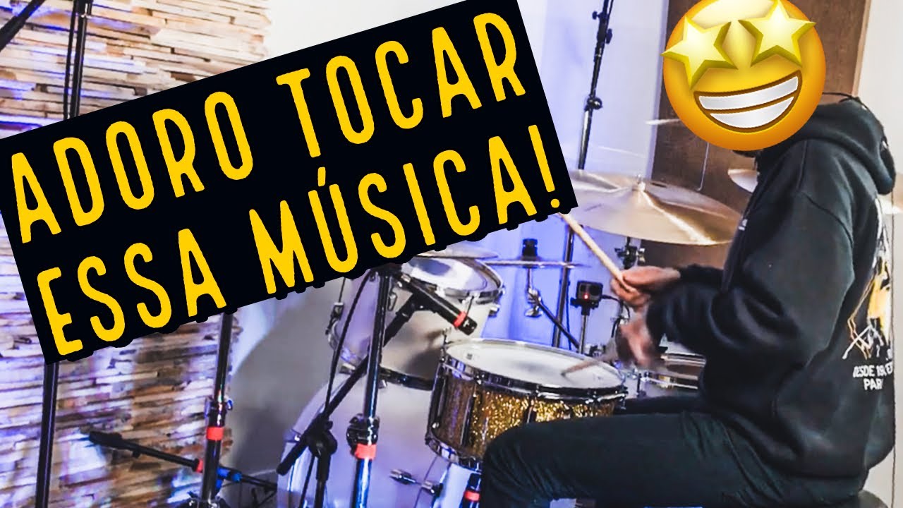 Tua Igreja Canta - Israel Salazar - JC Batera (DRUM COVER)