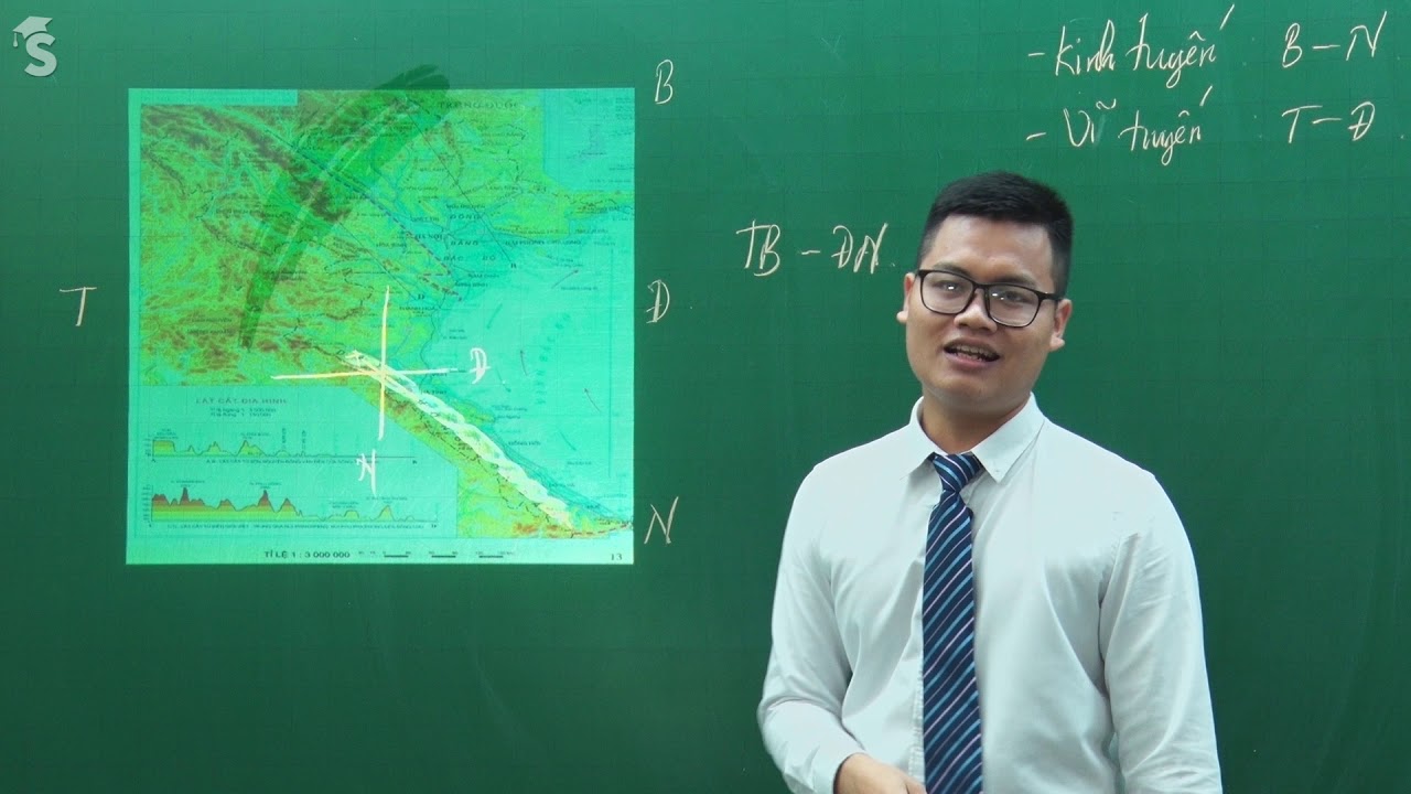 Phương hướng trên bản đồ. Kinh độ, vĩ độ và tọa độ địa lí – Môn Địa lí 6 – Thầy Vũ Hải Nam