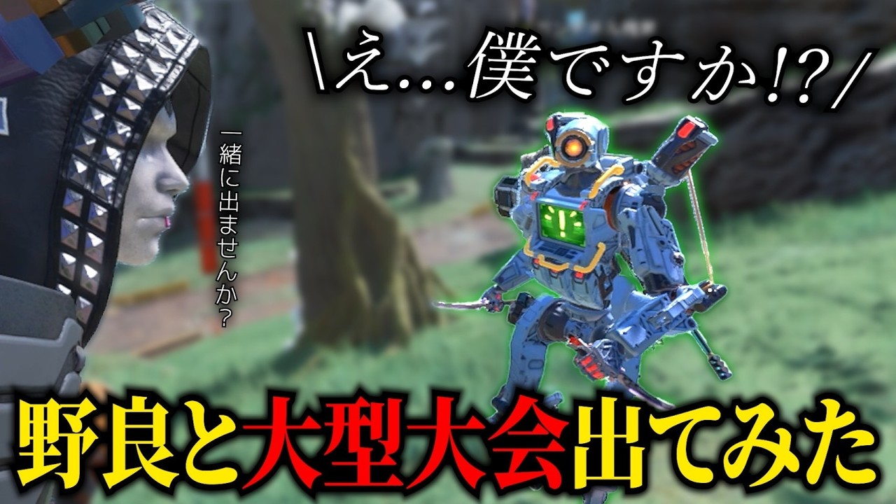 プロと有名配信者が参加する大会に野良と出てみた【APEX】