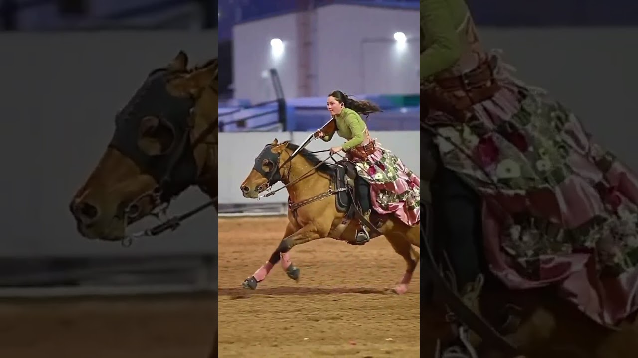 Gunslinger Gallop: The Fearless Horsewoman's Wild Ride ,Horse Whispers, Horse videos, Equine Moments