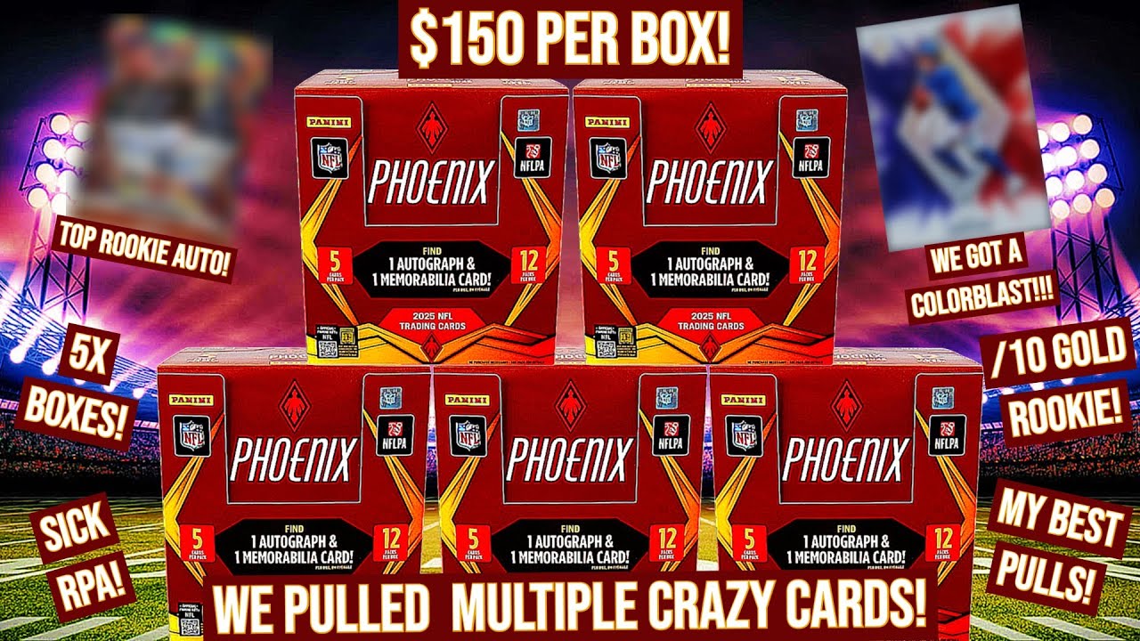 I PULLED A COLORBLAST AND IT WASN'T MY CRAZIEST PULL??? | Phoenix Hobby Preferred Boxes!