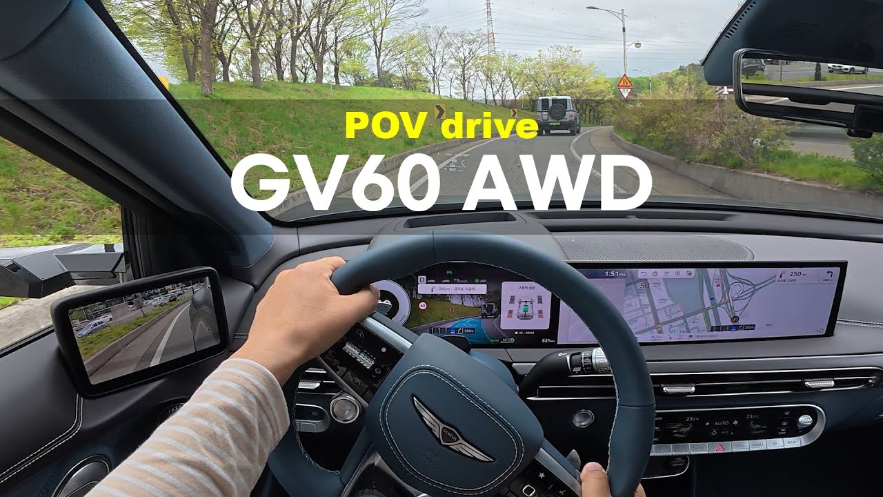 2025 Genesis GV60 AWD POV drive