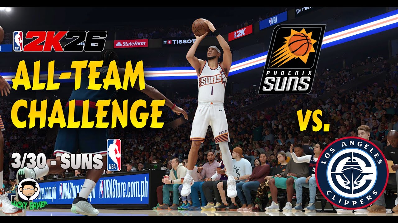 NBA 2K26 All-Team Challenge | SUNS | Mid-Range Mafia: Booker Dismantles the Clippers
