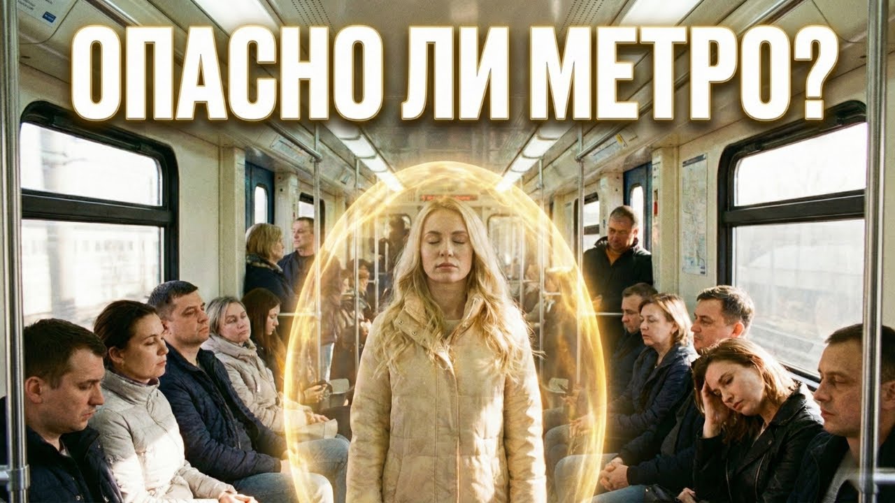 Как метро влияет на человека. Общественные места и энергия. Защита золотой кокон.
