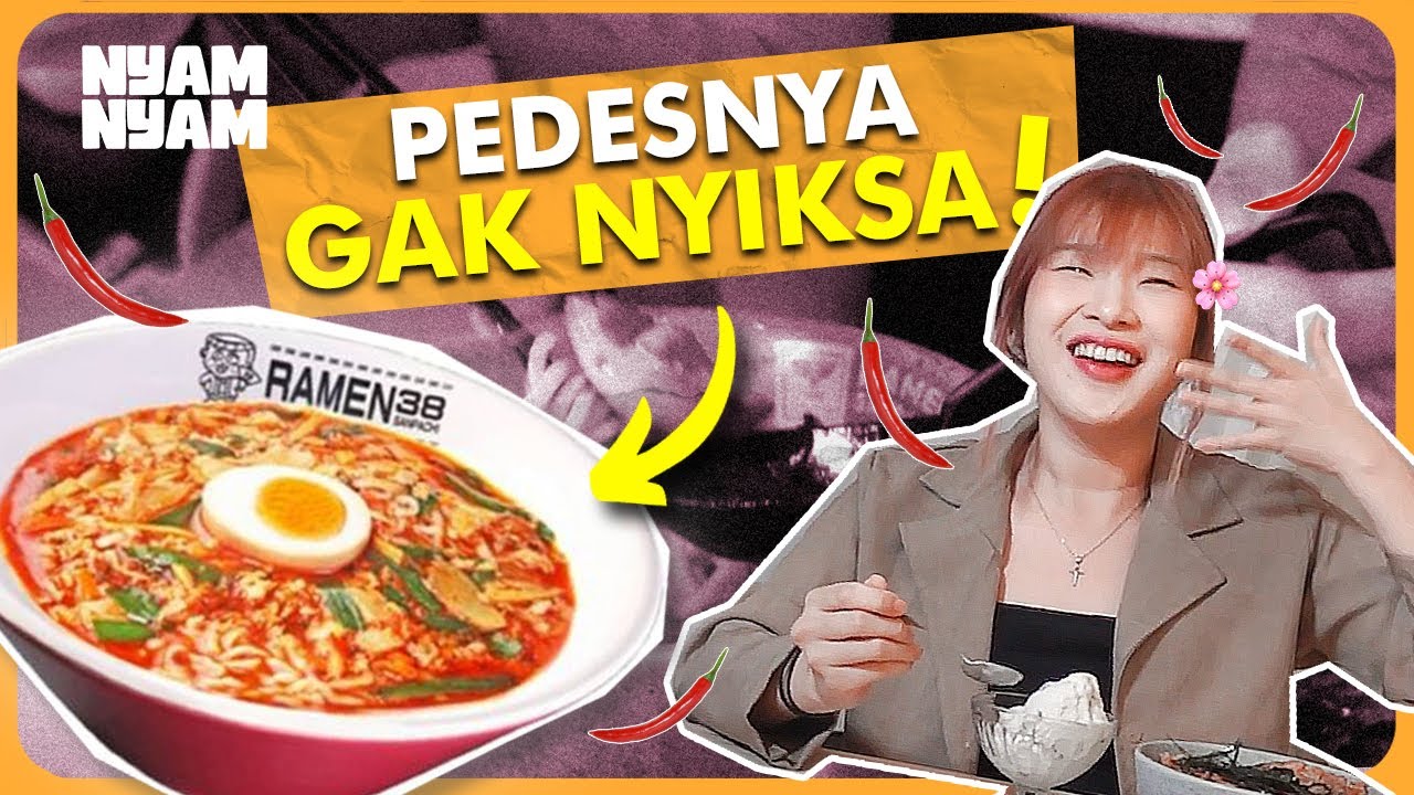 RAMEN SPICY DENGAN MIE LEBAR TER-ENAK HADIR DI SINI !!