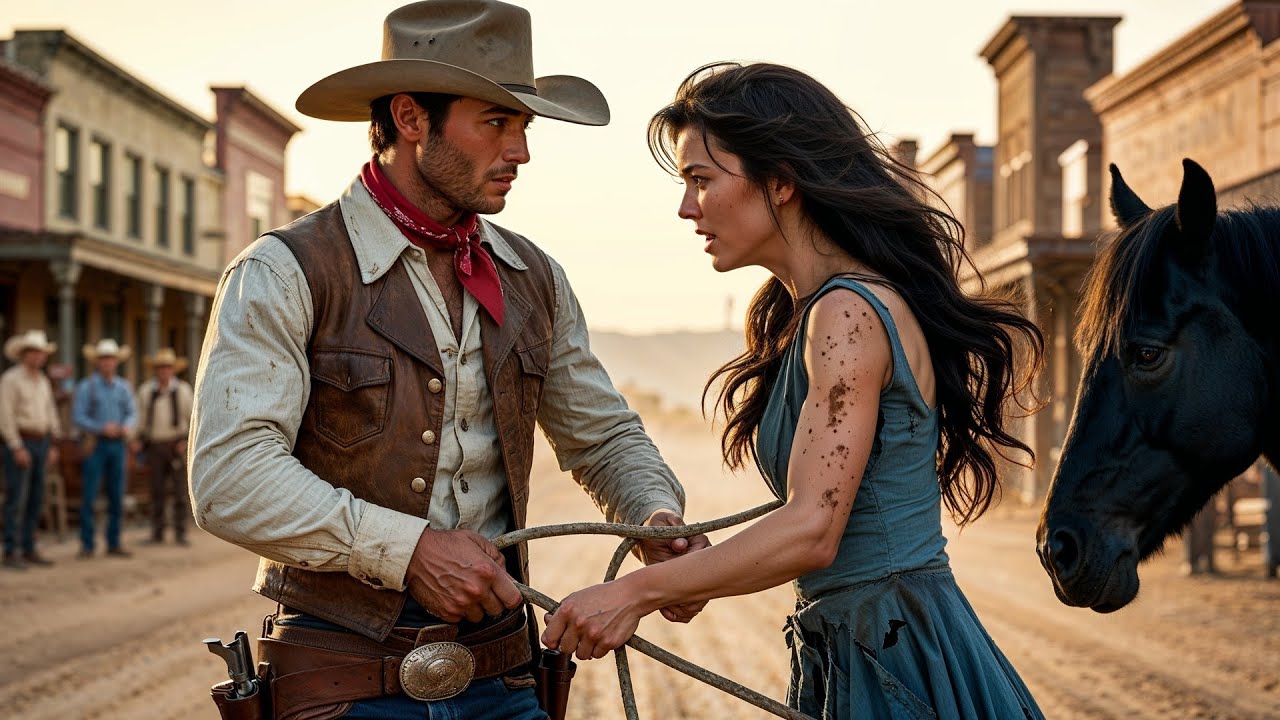 A Woman Was Dragged Behind A Horse Through Town, The Cowboy Cut The Rope And Shot The Man