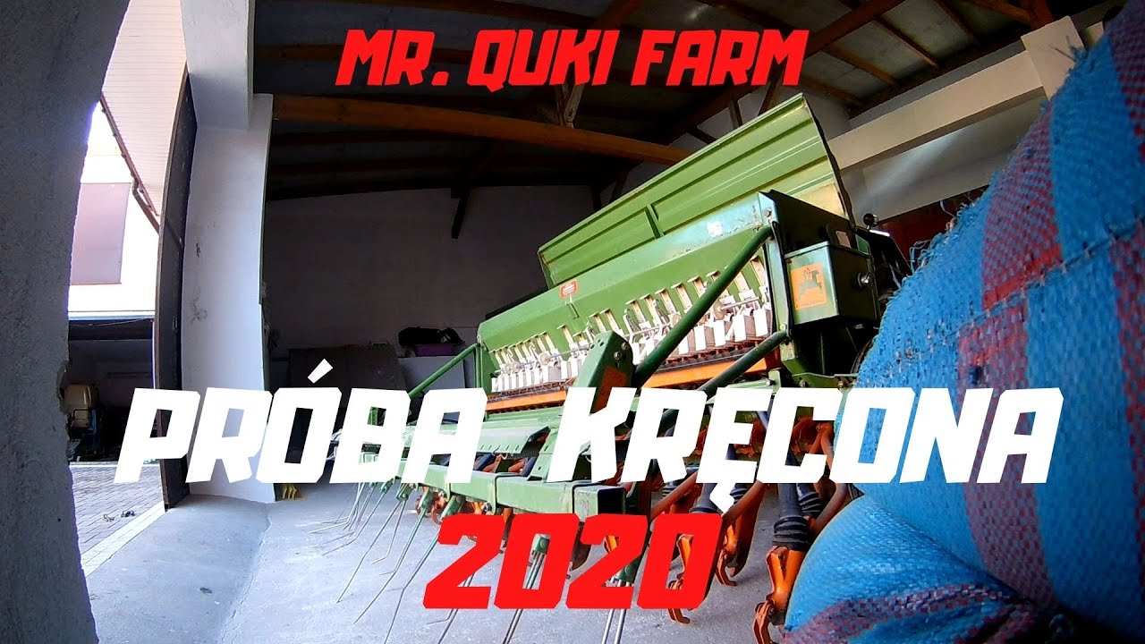 ⭐Próba kręcona 🔥Siewnik ,,AMAZONE D-8