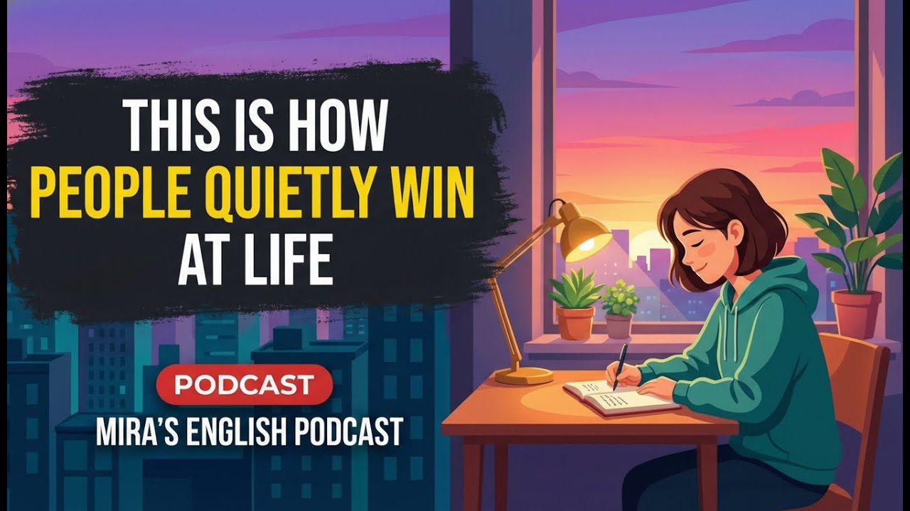 This Is How People Quietly Win at Life  | Mira's English Podcast