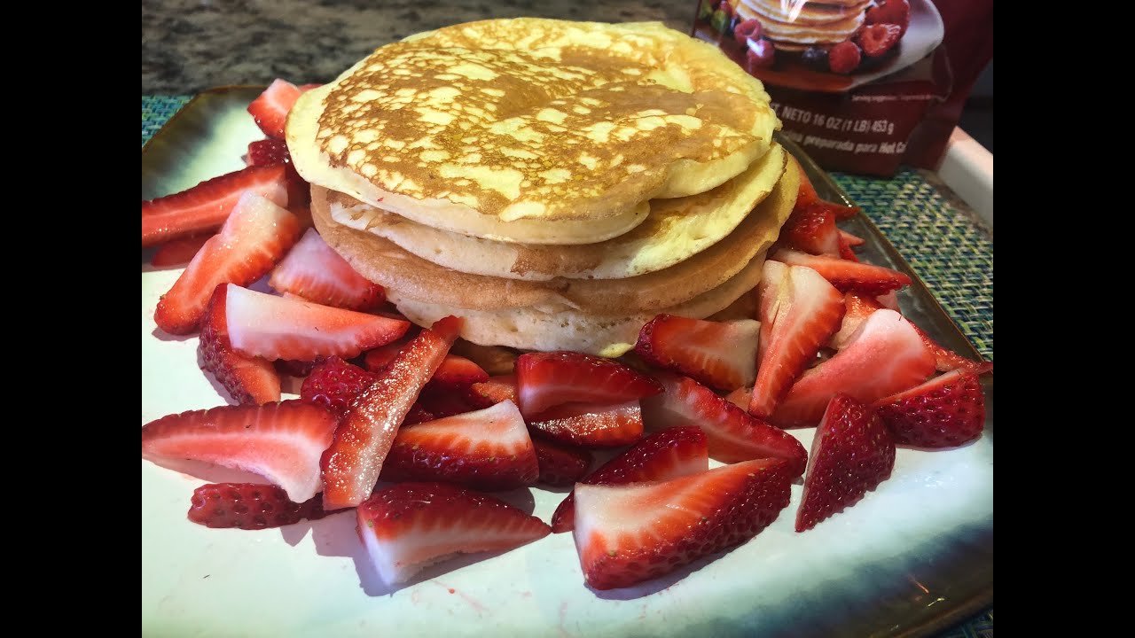 COMO HACER RICOS PANCAKES  🥞