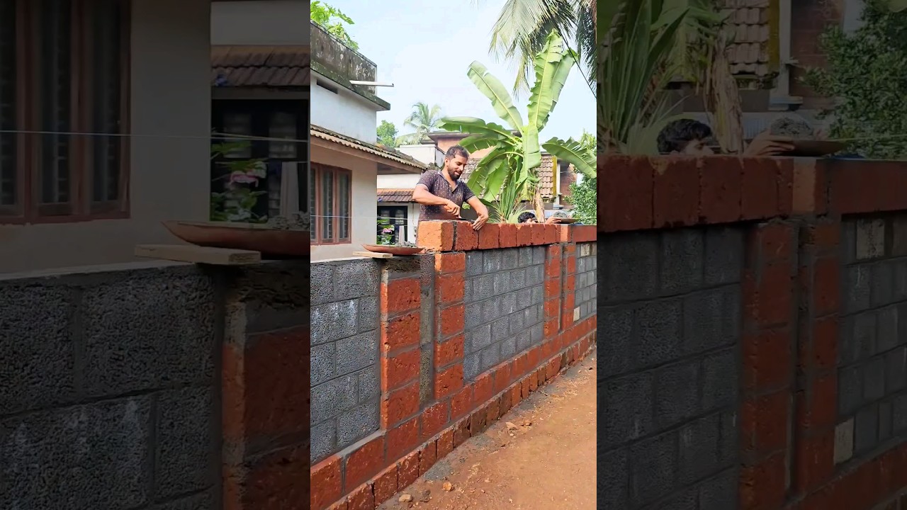 Simple wall design #construction #shortvideo #youtubeshorts #shorts #short