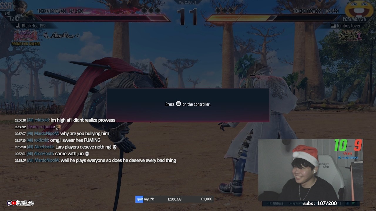 Controller Disconnect strat in the big 2026 - Yoshimitsu Mind Control 20