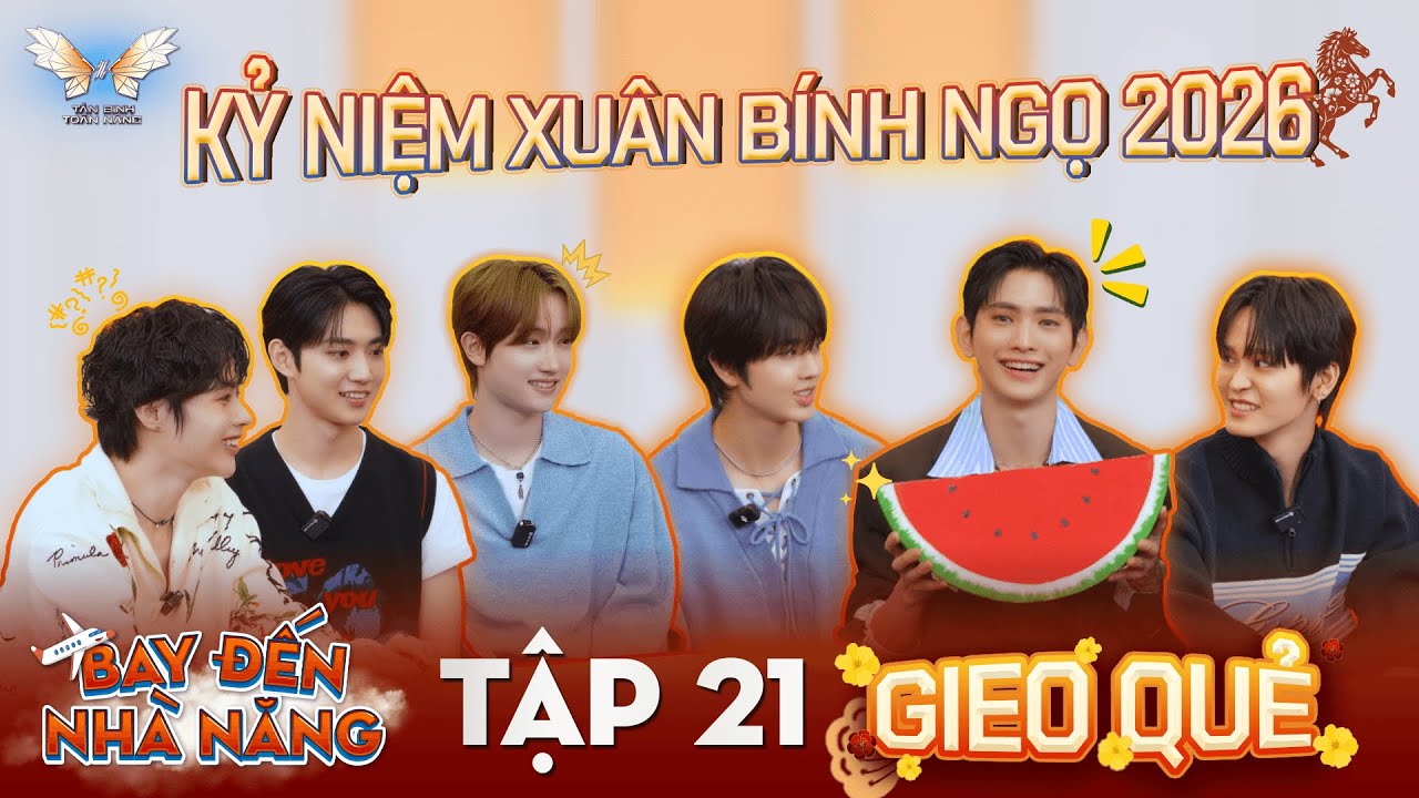 [BAY ĐẾN NHÀ NĂNG] TẬP 21 | TEMPEST GIEO QUẺ ĐẦU XUÂN, TẠO DANCE CHALLENGE NHẠC TẾT VIỆT CỰC 