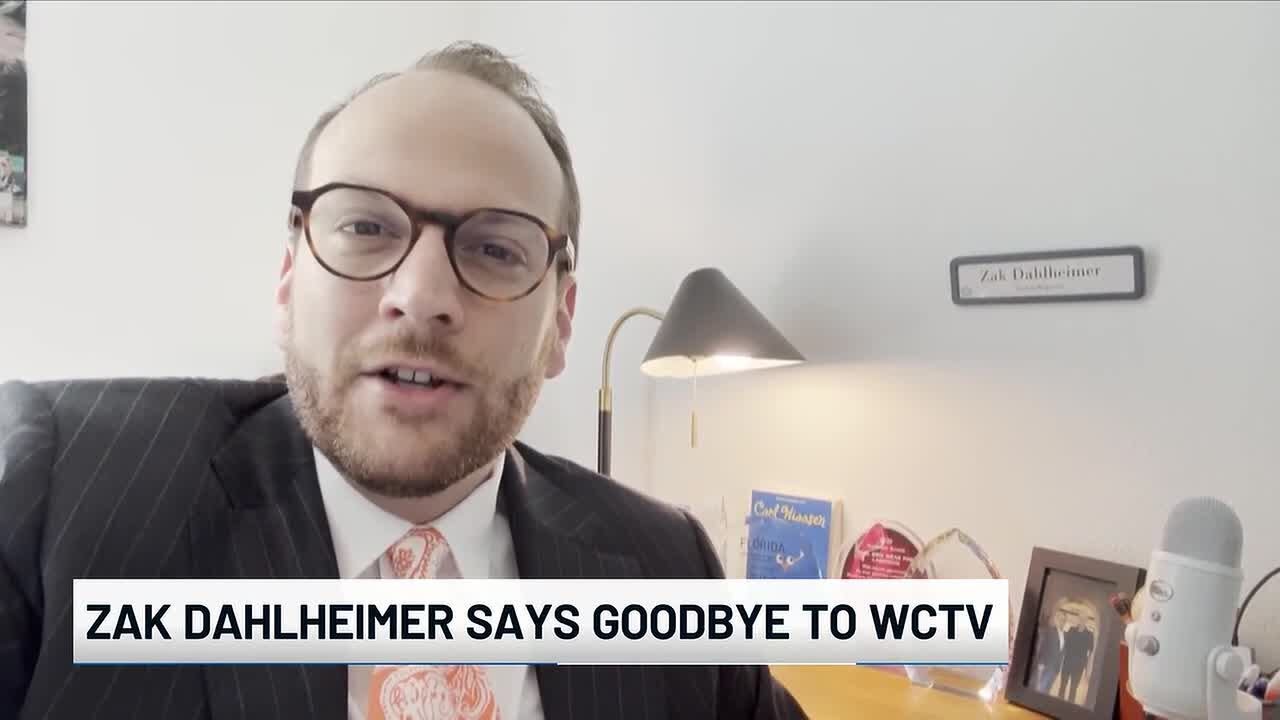 Zak Dahlheimer says goodbye to WCTV