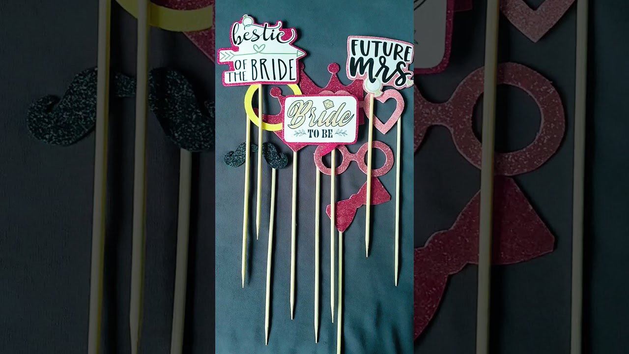 👰 Bride To Be props