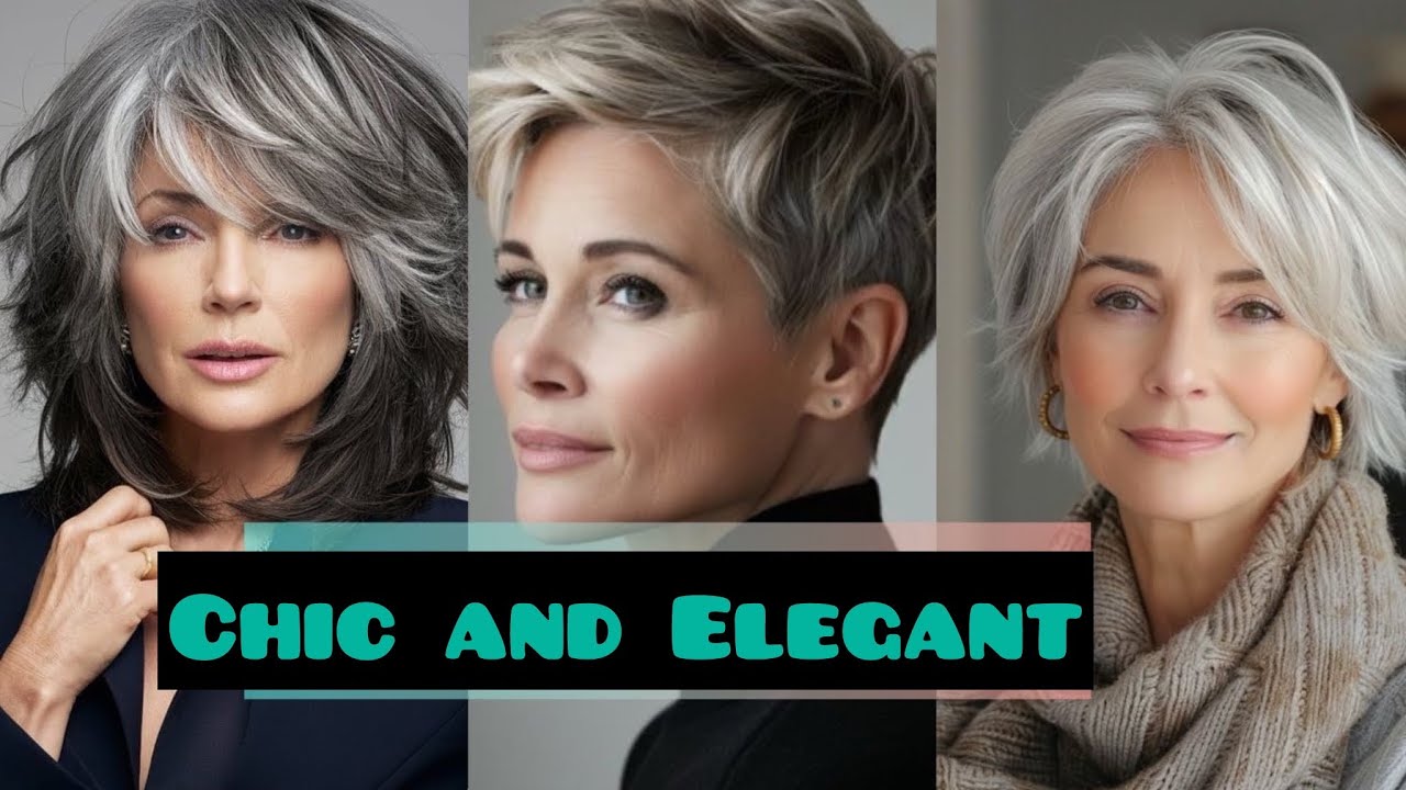 Best Hairstyles for Women Over 60| Natural Women over 60