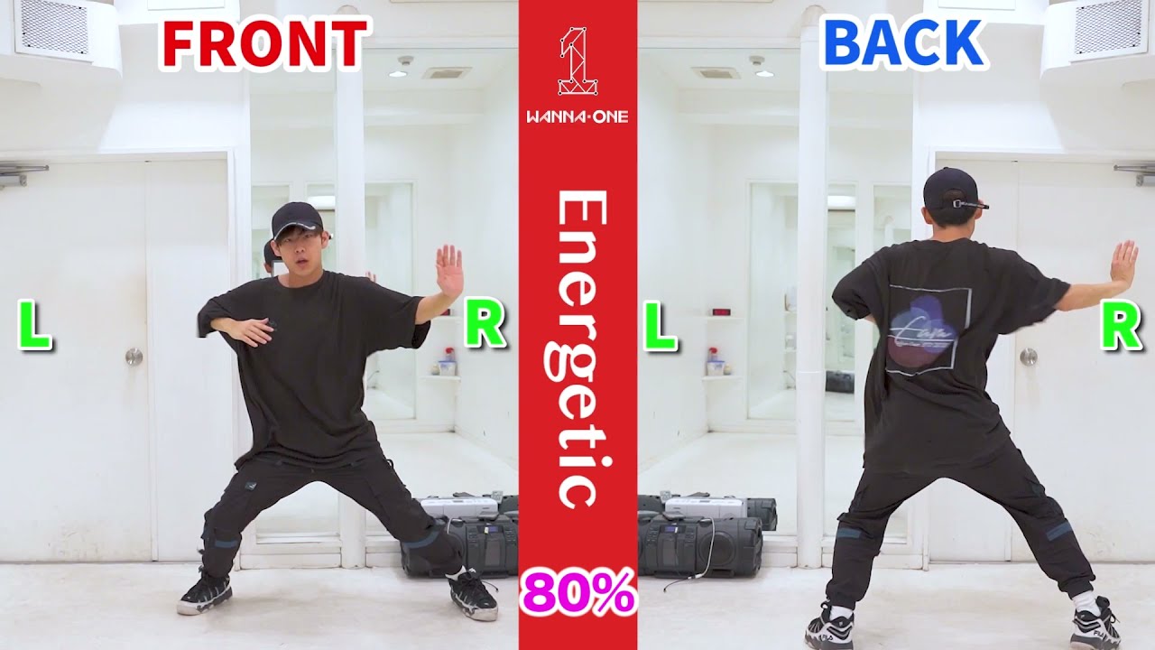 【伝説の再来！！】Wanna One (워너원) - 에너제틱 (Energetic) -Dance Lecture- 反転＆スローver.