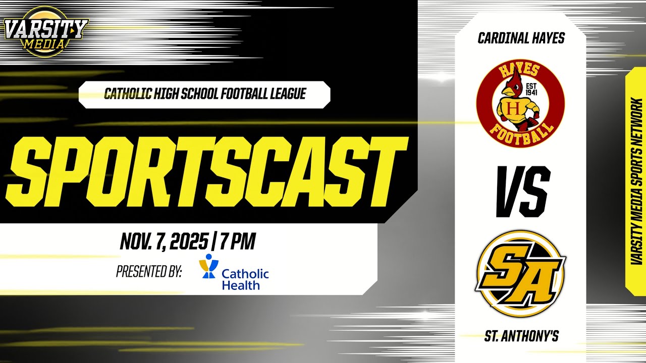 SPORTSCAST | Cardinal Hayes vs. St. Anthony's | Football | Presented by Catholic Health | 11/7