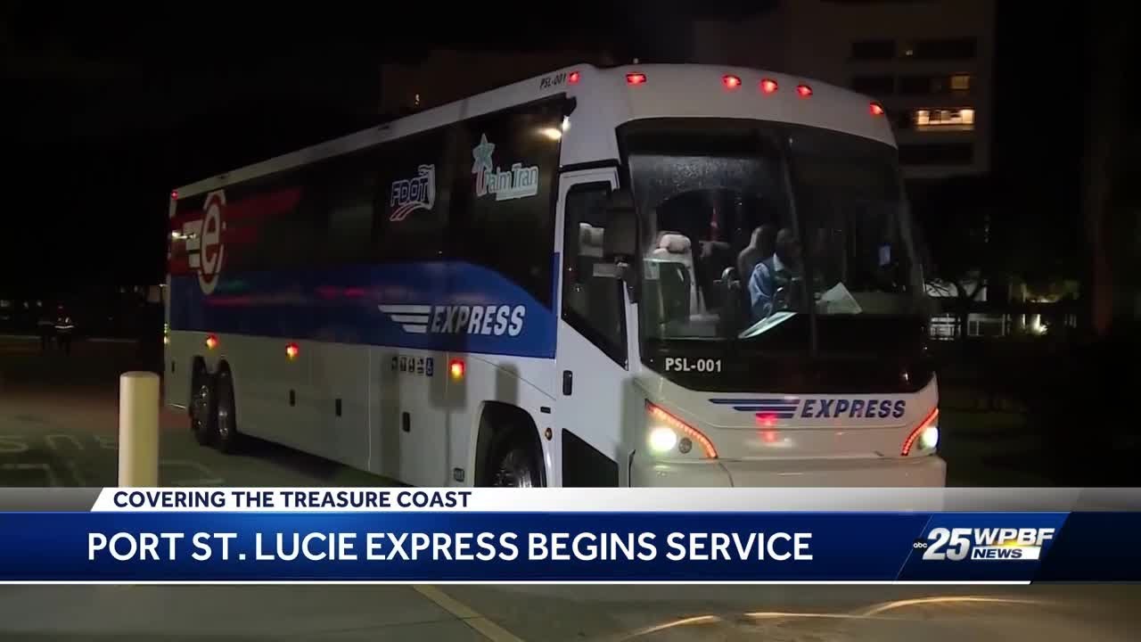 Palm Tran officially launches Port St. Lucie Express