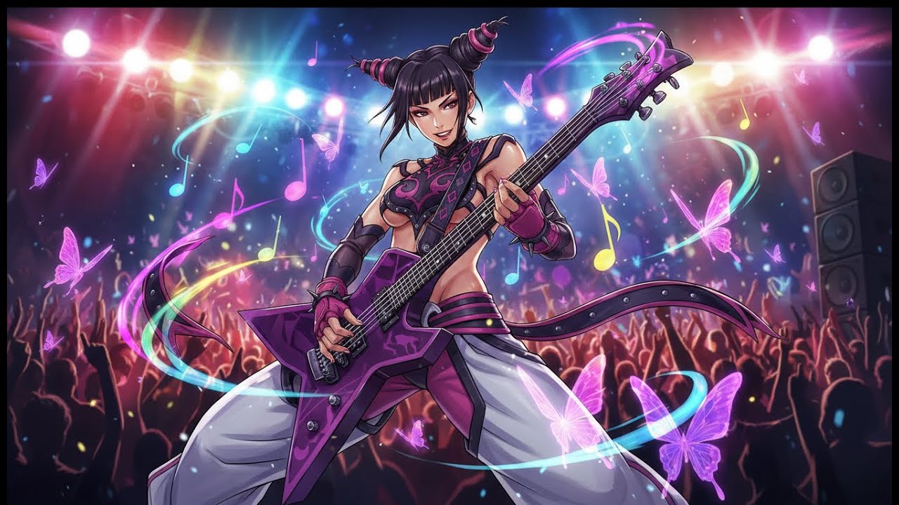 Juri Han Theme Super Street Fighter 4 Metal Cover