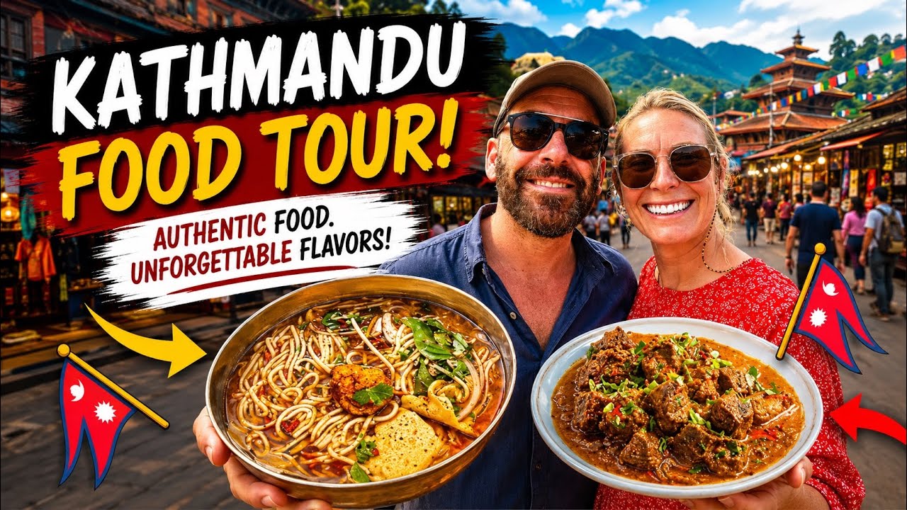 Eating 14 Dishes on the Ultimate Street Food tour in Kathmandu
