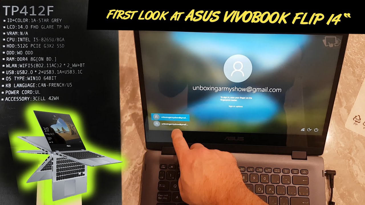 Good & Bad of ASUS VIVOBOOK Flip 14 Touchscreen NoteBook - First Look & Unboxing of TP412F
