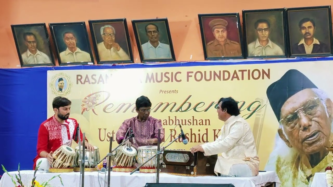 Tabla Lahara by pt Sujit Saha in the memory of Ustad Abdul Rashid khan at  Jodhpur Park, kolkata.