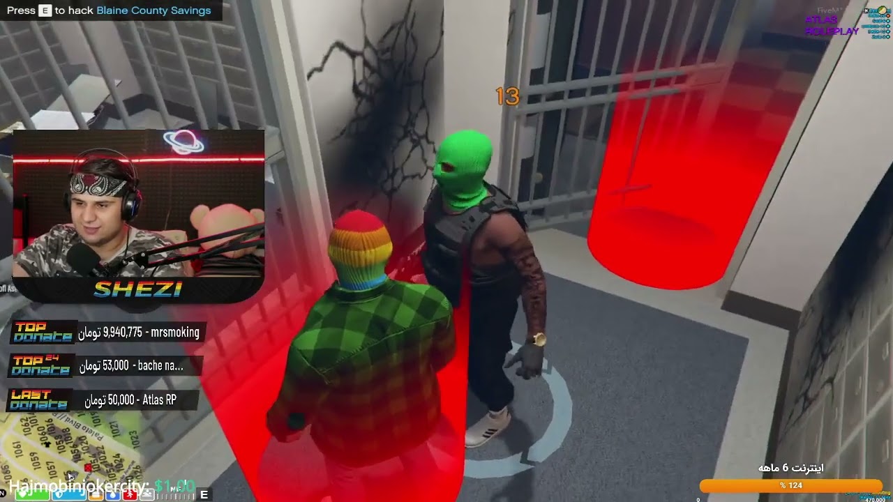 gta v آنلاین | رول پلی | گروگانگیری و فرار با چت اسکی در gta v ( پارت 2)