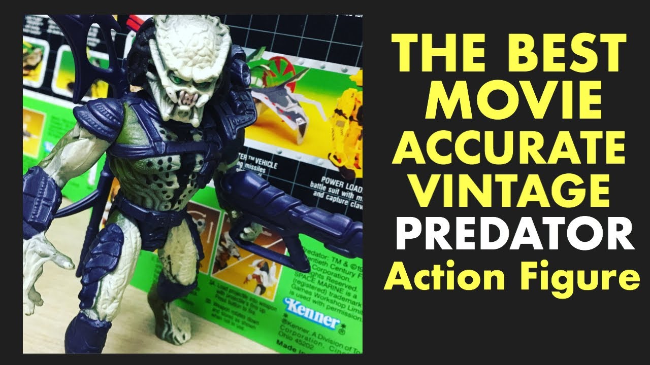 THE BEST MOVIE-ACCURATE VINTAGE PREDATOR ACTION FIGURE &ndash; Kenner 1996 Renegade Predator