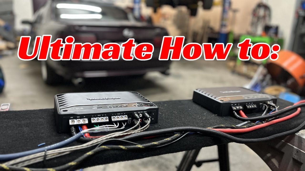 Building Custom Amp Rack and Rear Deck for 1996 Impala SS