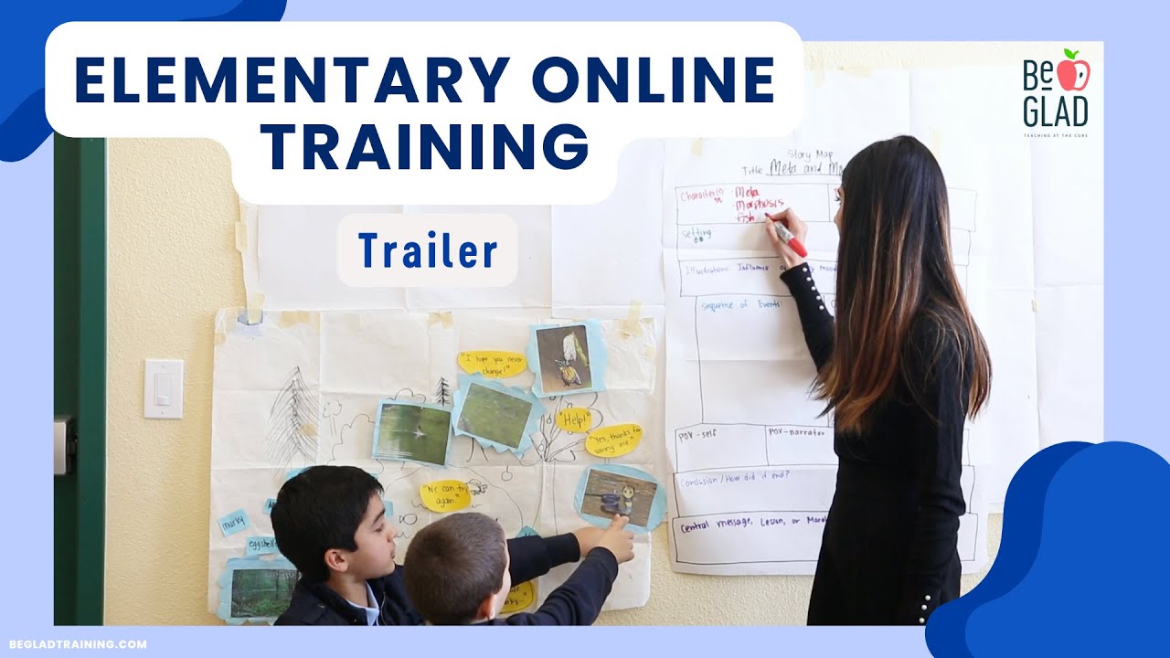 Be GLAD Training Overview (Online!)