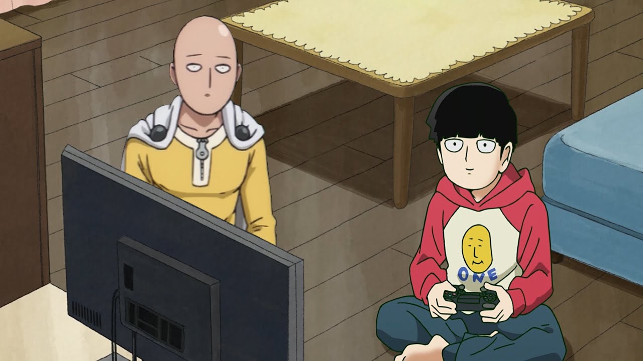 【saitama vs mob】一拳超人与龙套「父与子篇Ⅲ」saitama and mob「father and son Ⅲ」one punch man 动漫乱入