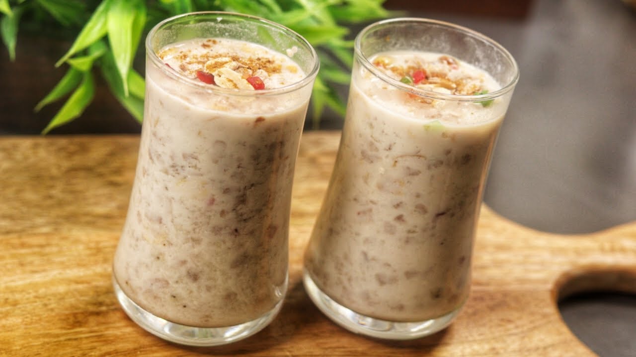 അവൽ മിൽക്ക് തയ്യാറാക്കാം / Aval Milk / Summer Special Avil Milk 👌😋