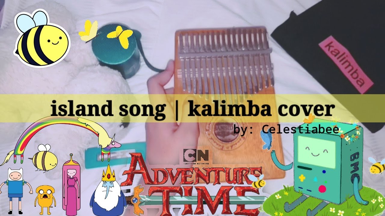 Come along with me (island song) Adventure Time Kalimba Cover|tutorial with tabs|CB