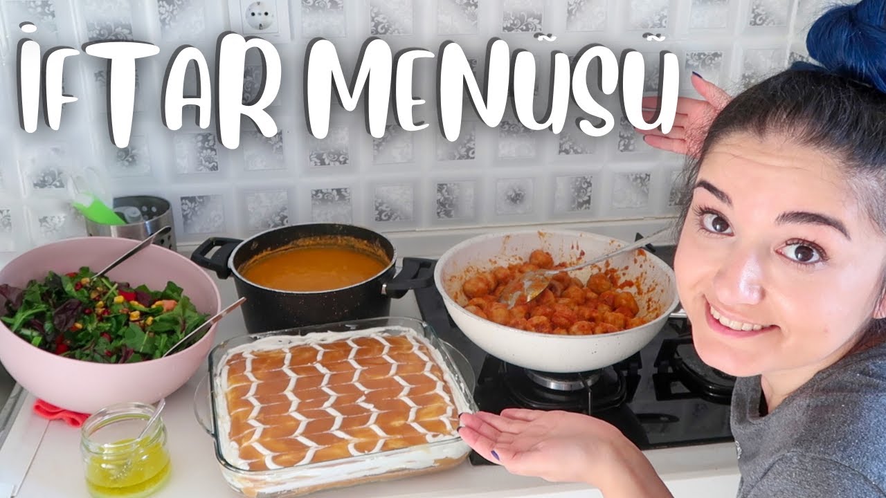 İFTAR MENÜSÜ HAZIRLIYORUZ | Fellah Köftesi, Trileçe, Mercimek Çorbası ve Salata