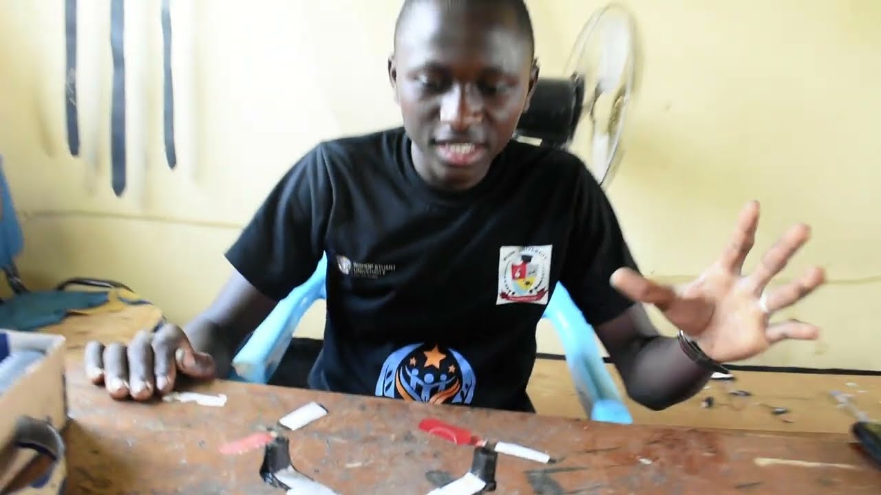 Meet Patrick: Young Innovator Showcases Drone for Community Communication