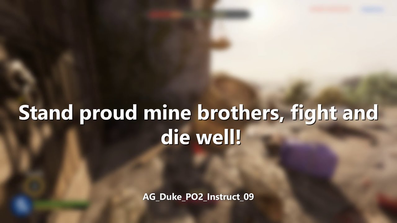 Chivalry 2 - Agatha Duke Voice Lines