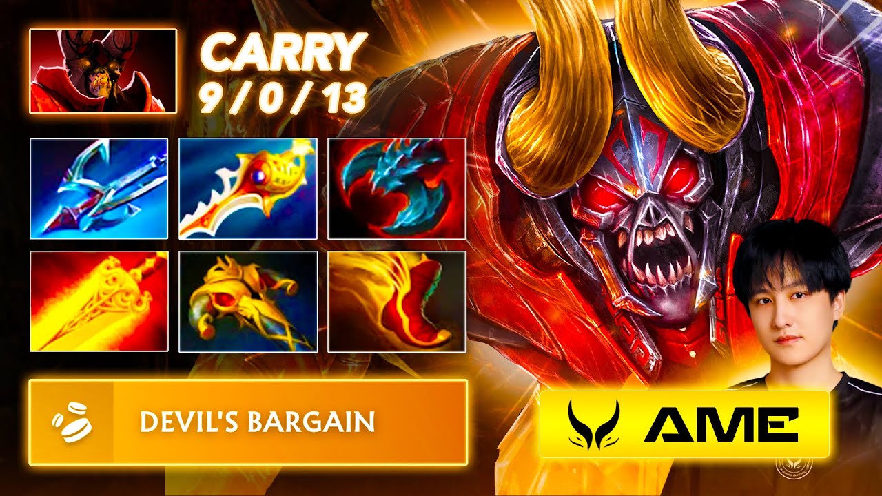 [7.39c] Ame DOOM Carry | Full Gameplay Dota Class