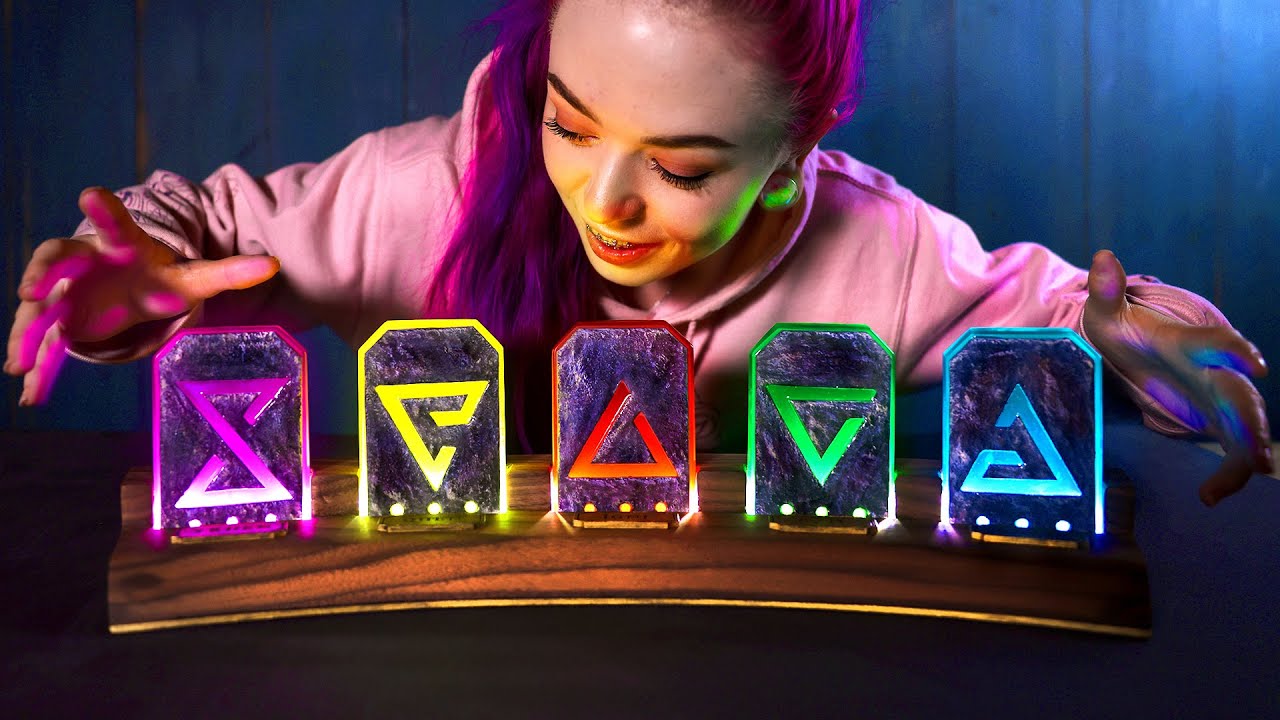 I Made Glowing Resin Runestones (from The Witcher!)