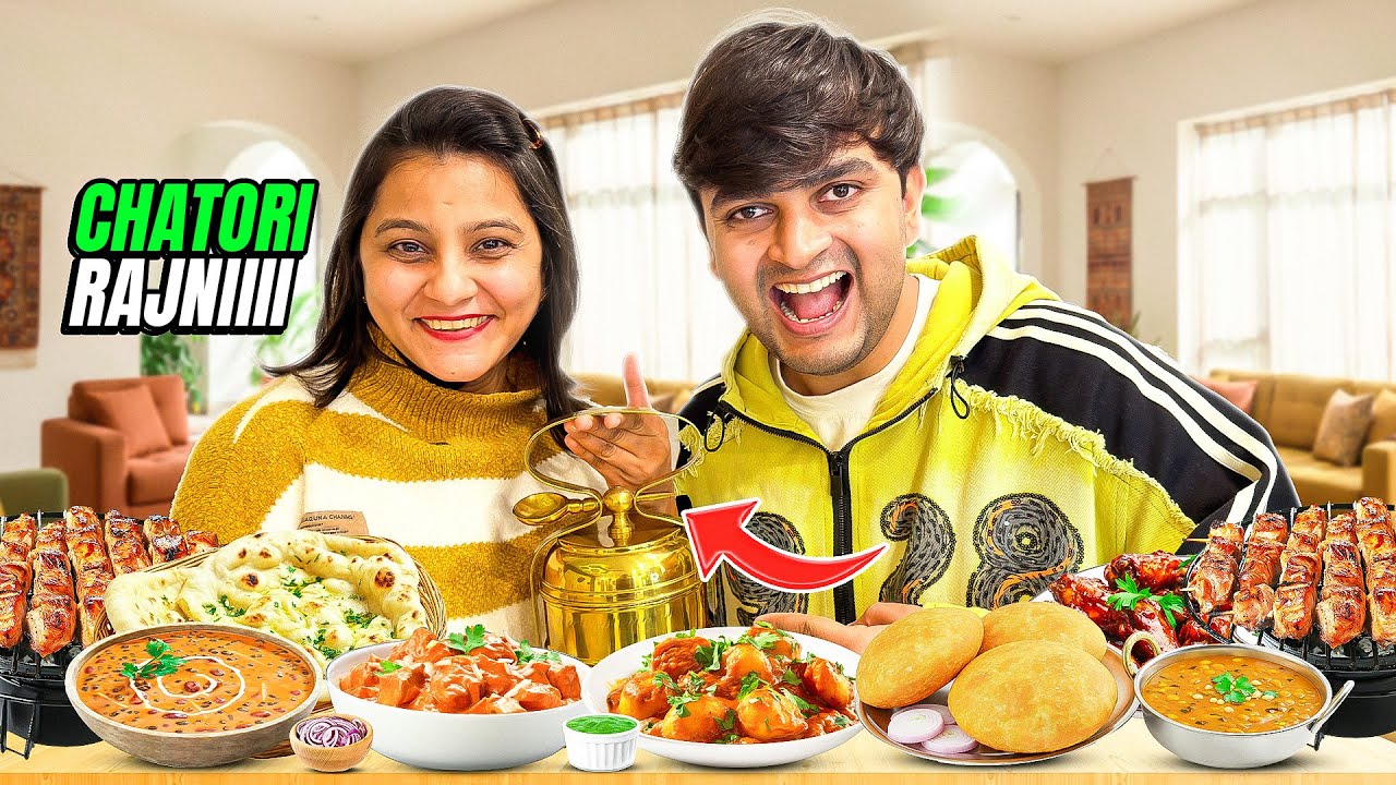 Trying Chatori Rajani's Home Cooked Food