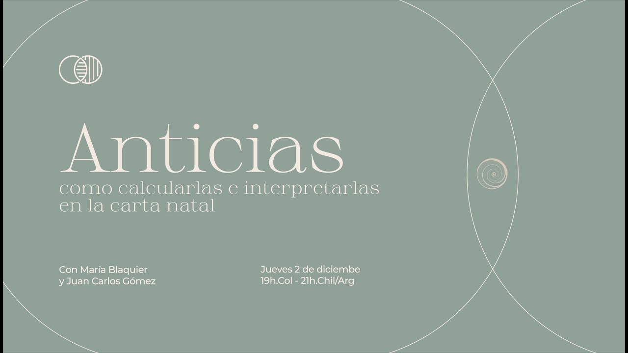 Antiscias, cómo calcularlas e interpretarlas en la Carta Natal con María Blaquier