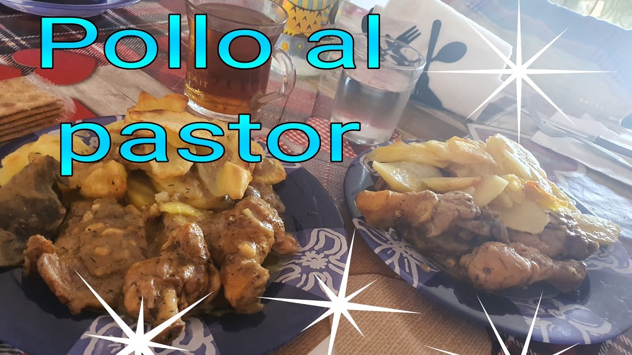 Receta súper rica: Pollo al pastor 🤤