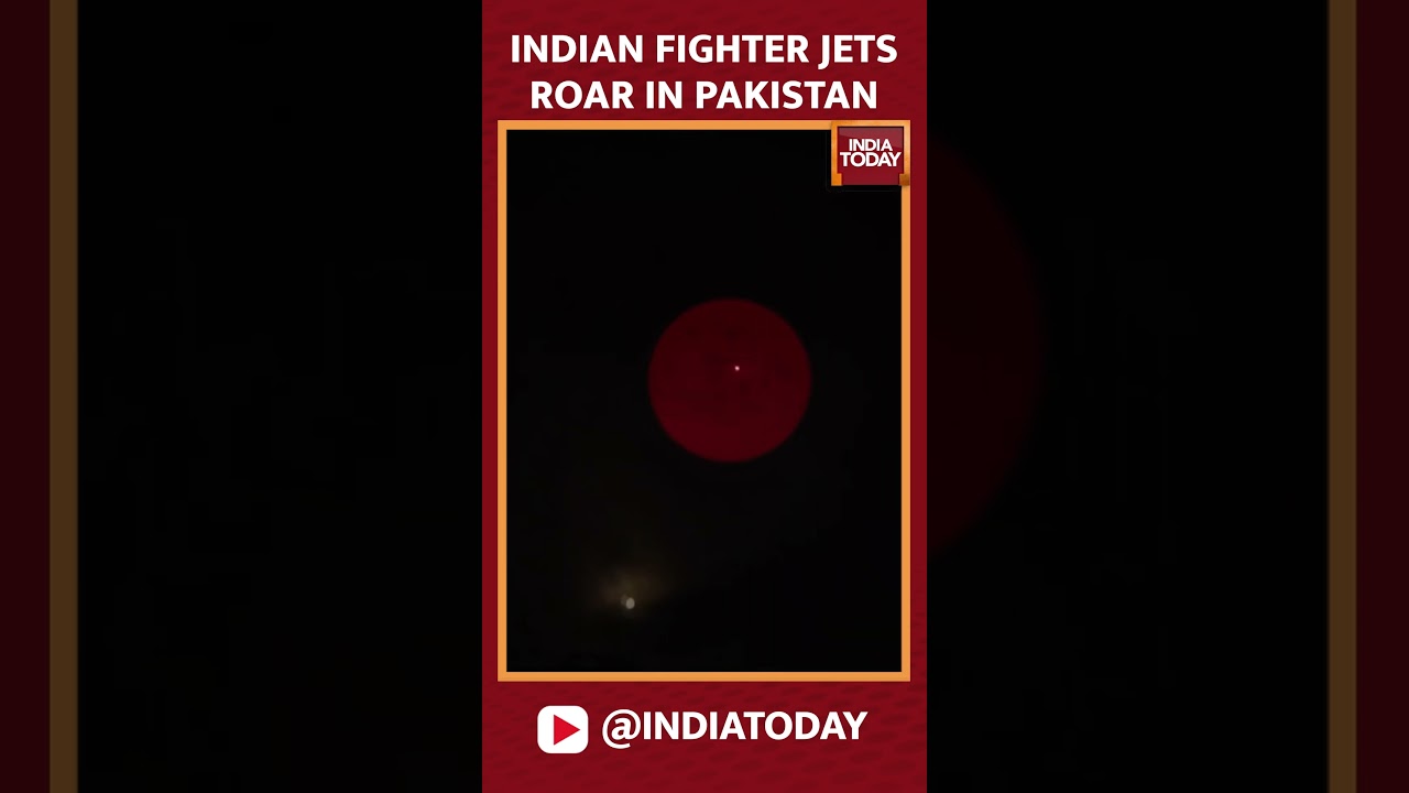 Indian Fighter Jets Roar In Pakistan | India Attacks Pakistan | Operation Sindoor | India Hits Pak