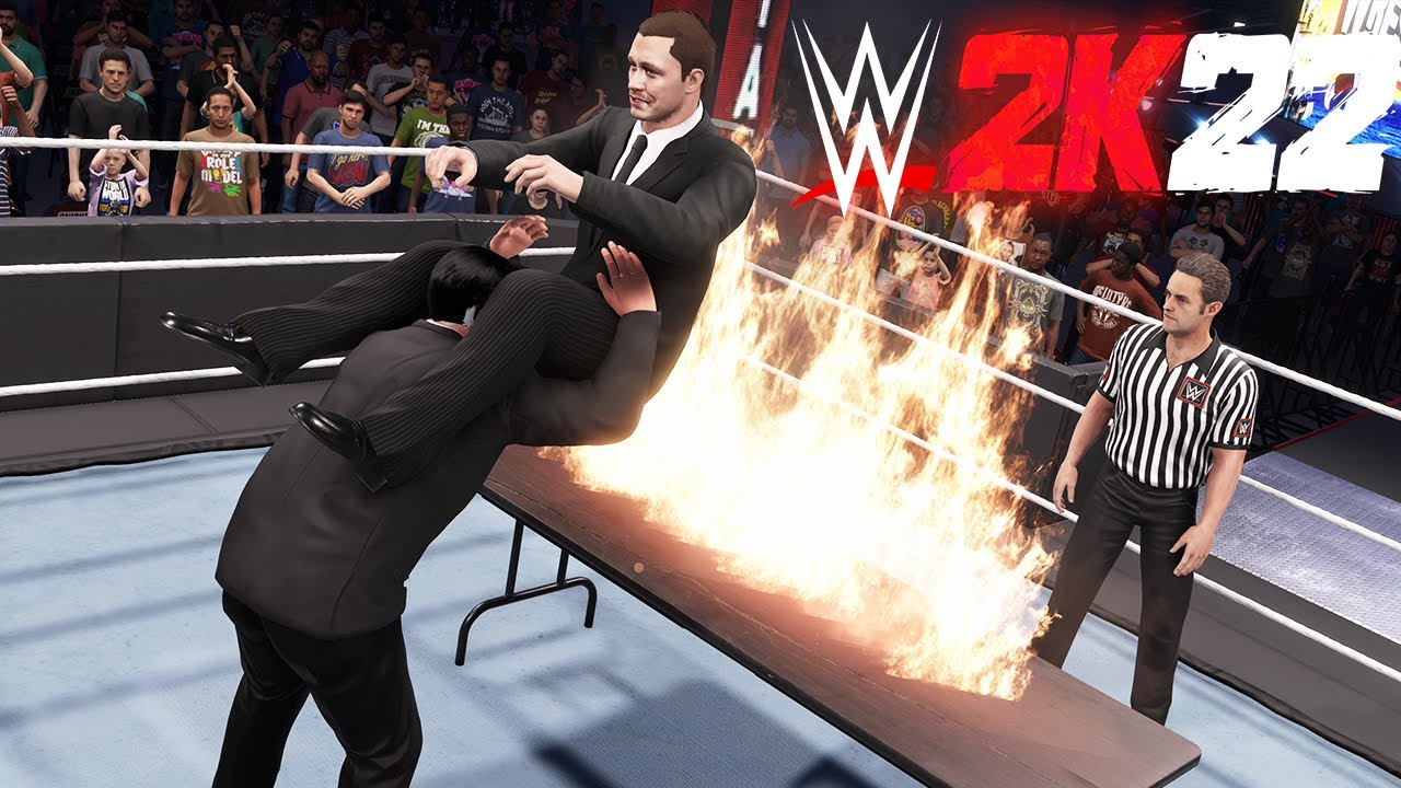 LA REVANCHE: Philippe Chereau vs. Christophe Agius sur WWE 2K22 (Commenté par eux-même)
