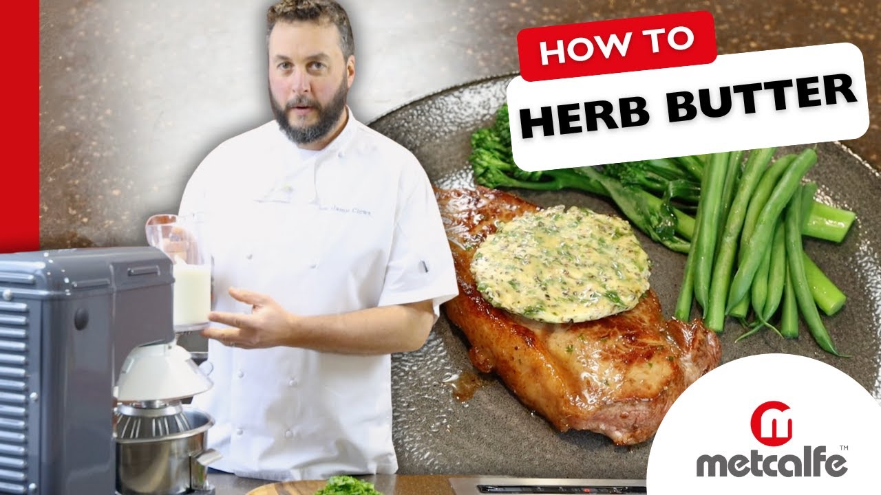 Transforming Cream into Herb Butter with the MP7 Planetary Mixer! 🧈 🌿 | Metcalfe Catering Equipment