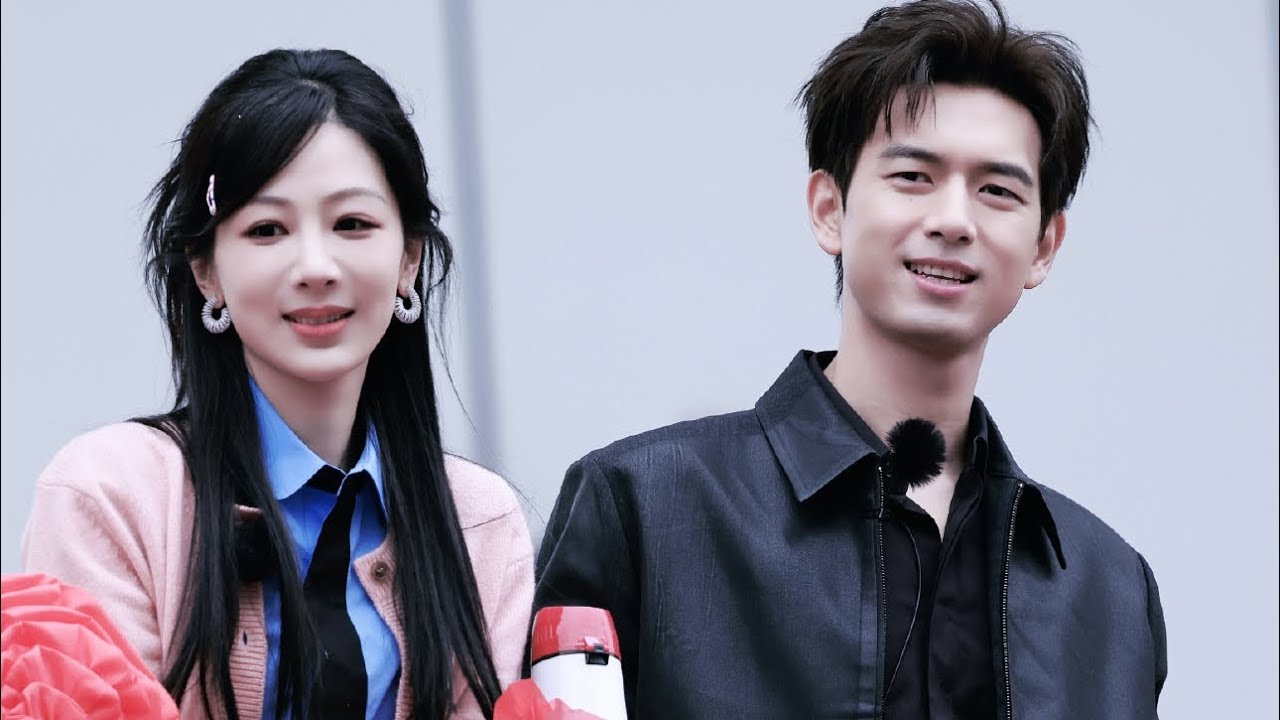 [FANCAM] YANGZI & LIXIAN HUNAN TV BROADCASTING STATION FOR THE FLOURISHED PEONY & HELLO SATURDAY
