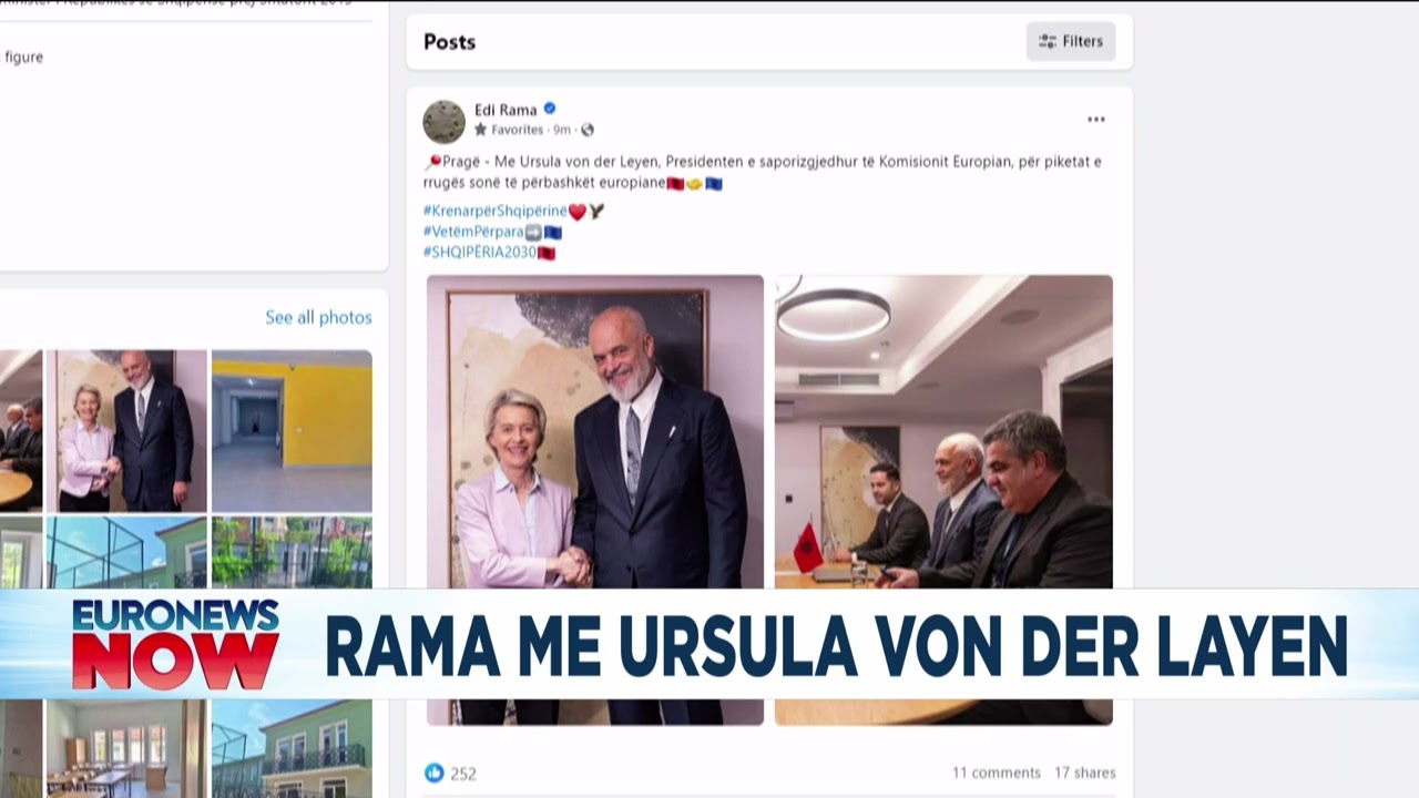 Rama me Ursula Von Der Layen