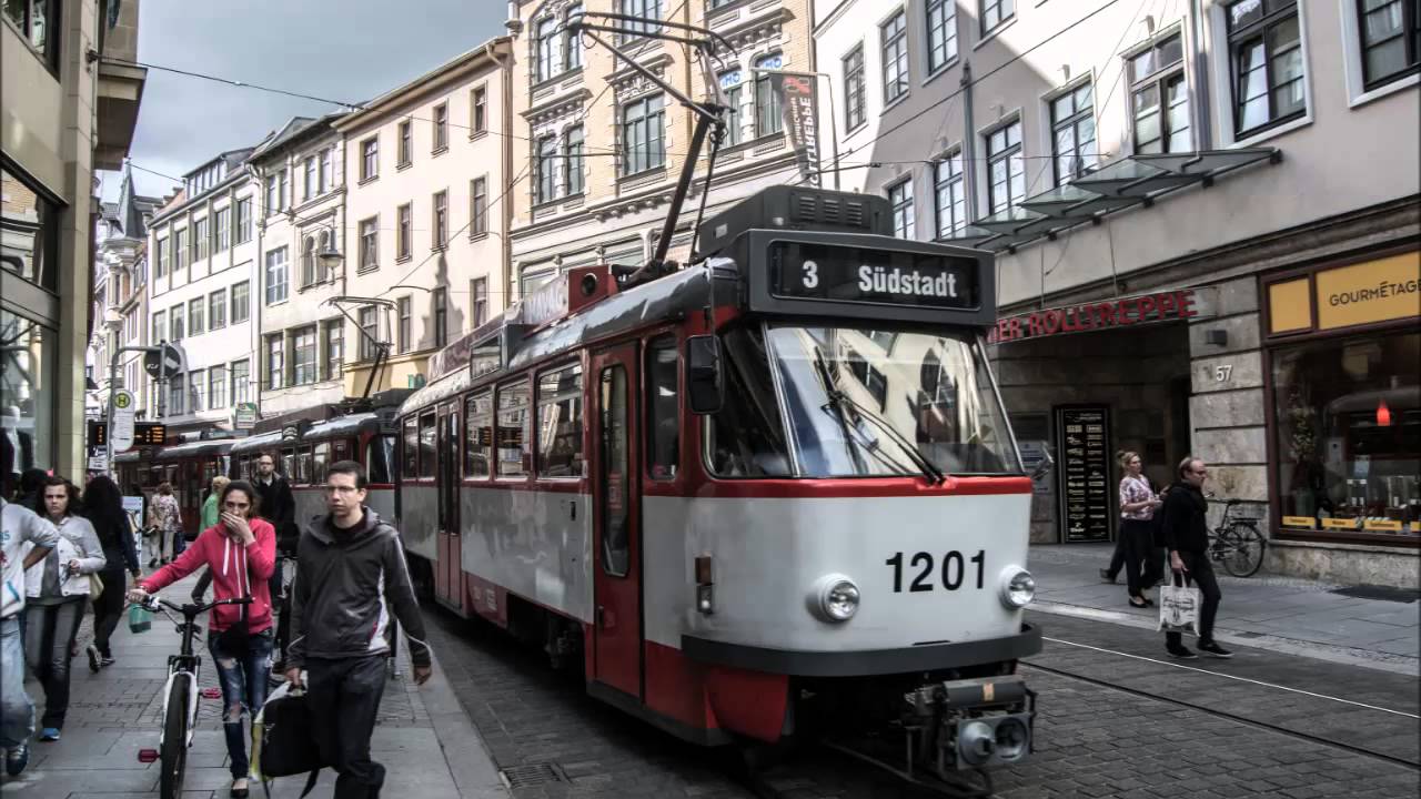 Mitfahrt T4D-C Halle Saale, in Bildern, Linie 8 Ansagen von Steffi