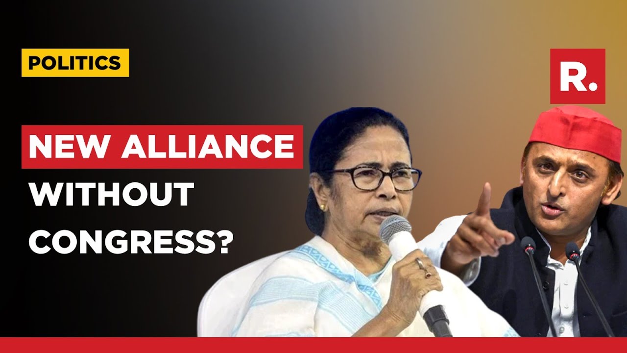 West Bengal CM Mamata Banerjee Meets SP Chief Akhilesh Yadav In Kolkata